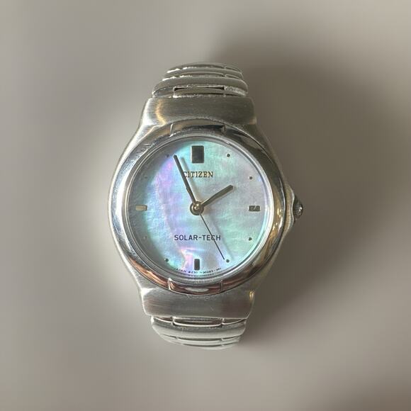 Citizen Mother of Pearl Dial Silver-tone Women's Watch - Picture 4 of 14